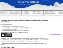 Tablet Screenshot of mediawisesolutions.com